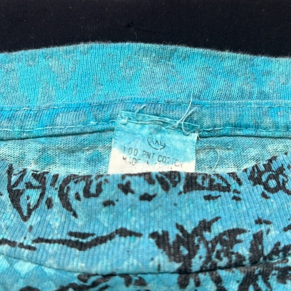 VINTAGE 90’s SURF NINJAS AOP SINGLE STITCH T SHIRT - Picture 5 of 8